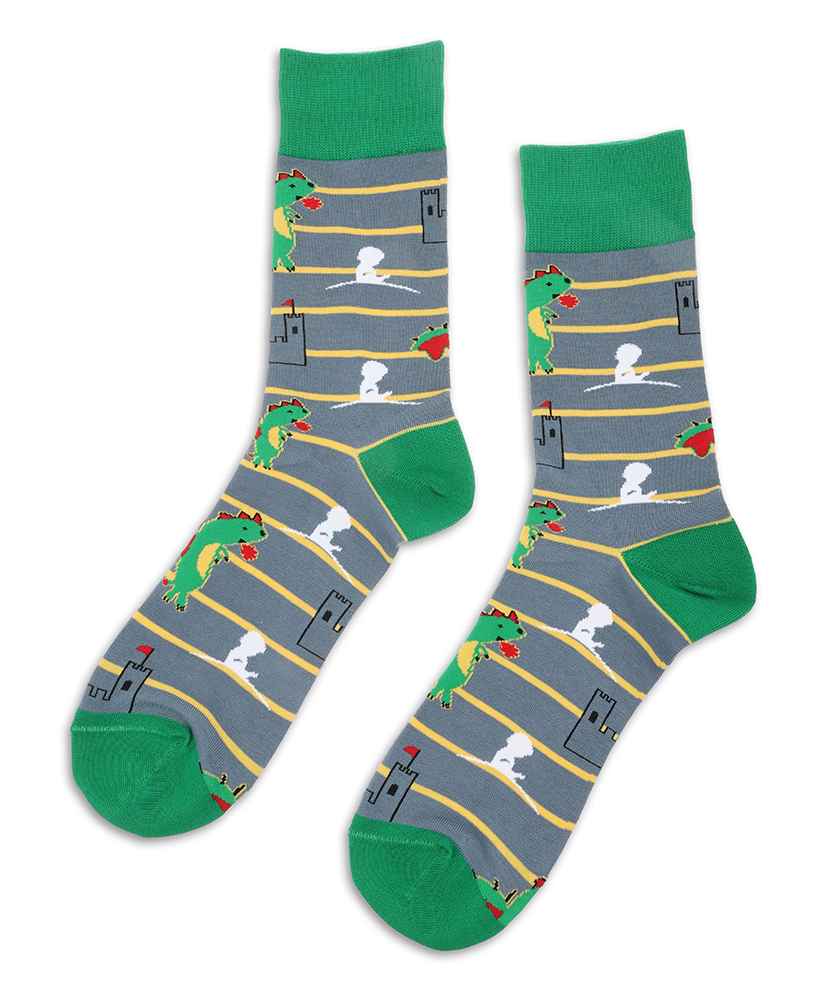 Primary image St. Jude Dragon Dress Socks